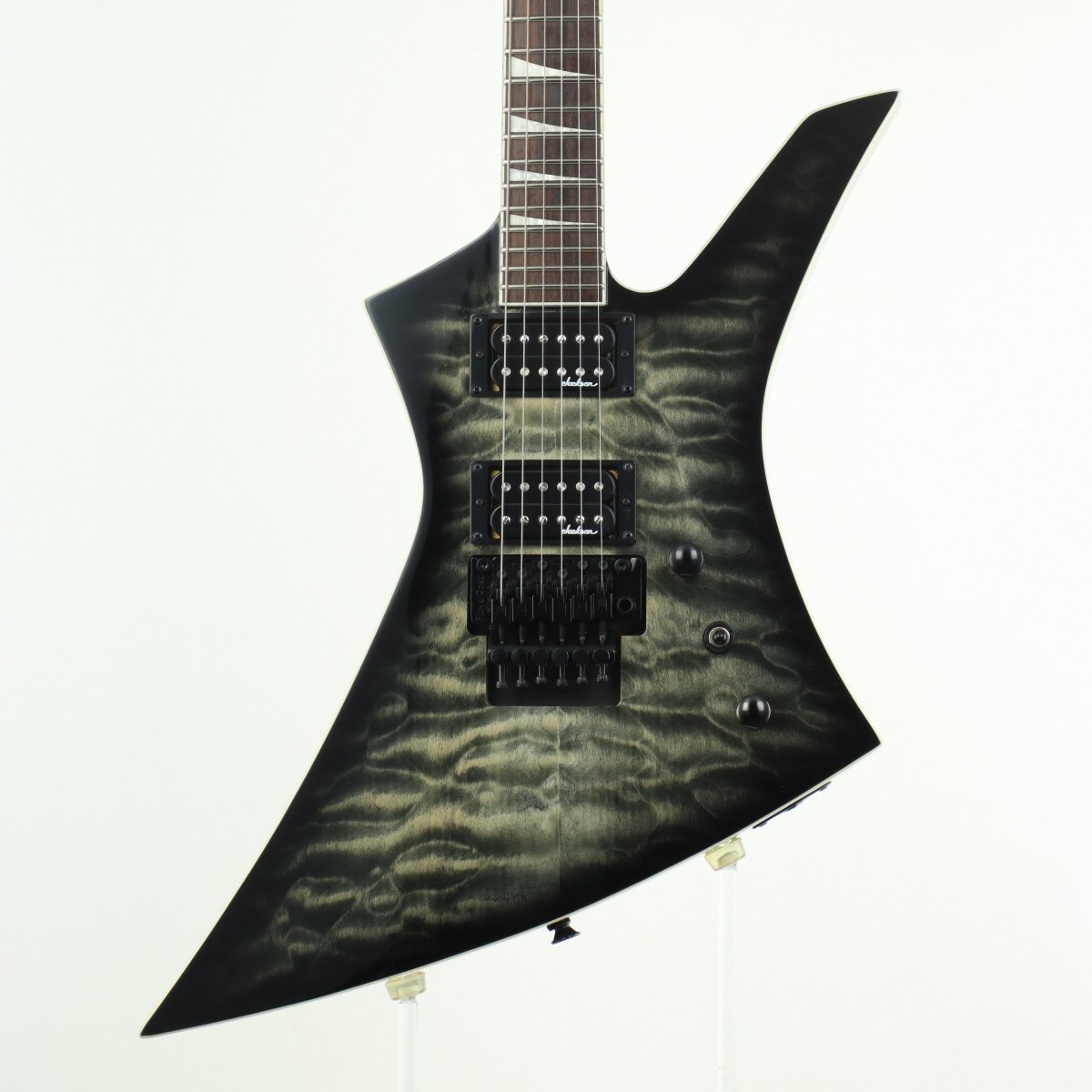 Used Jackson X Series KEXQ Kelly Electric Guitar Transparent