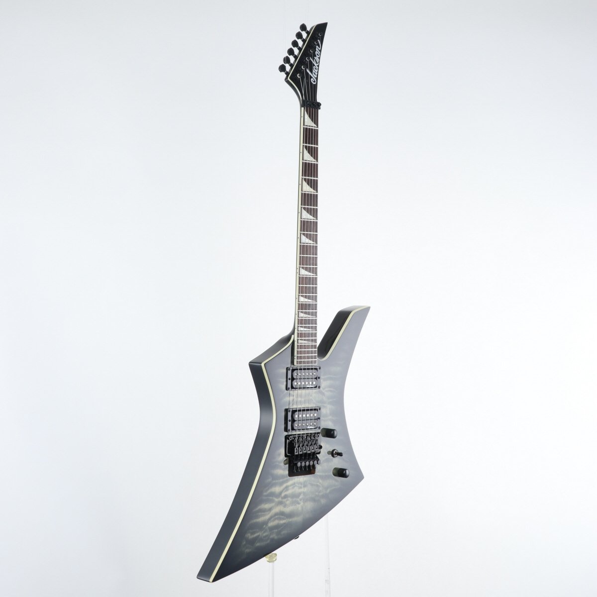 Used Jackson X Series KEXQ Kelly Electric Guitar Transparent