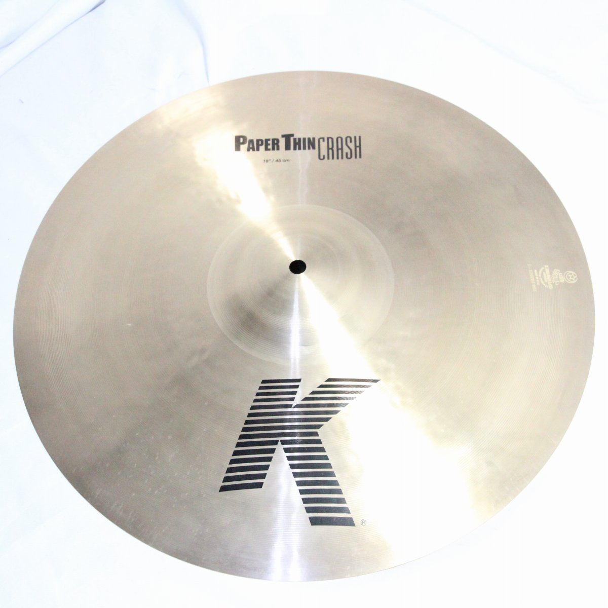 USED ZILDJIAN / K.ZILDJIAN Paper Thin Crash 18inch 1156g Zildjian Crash Cymbal [08]