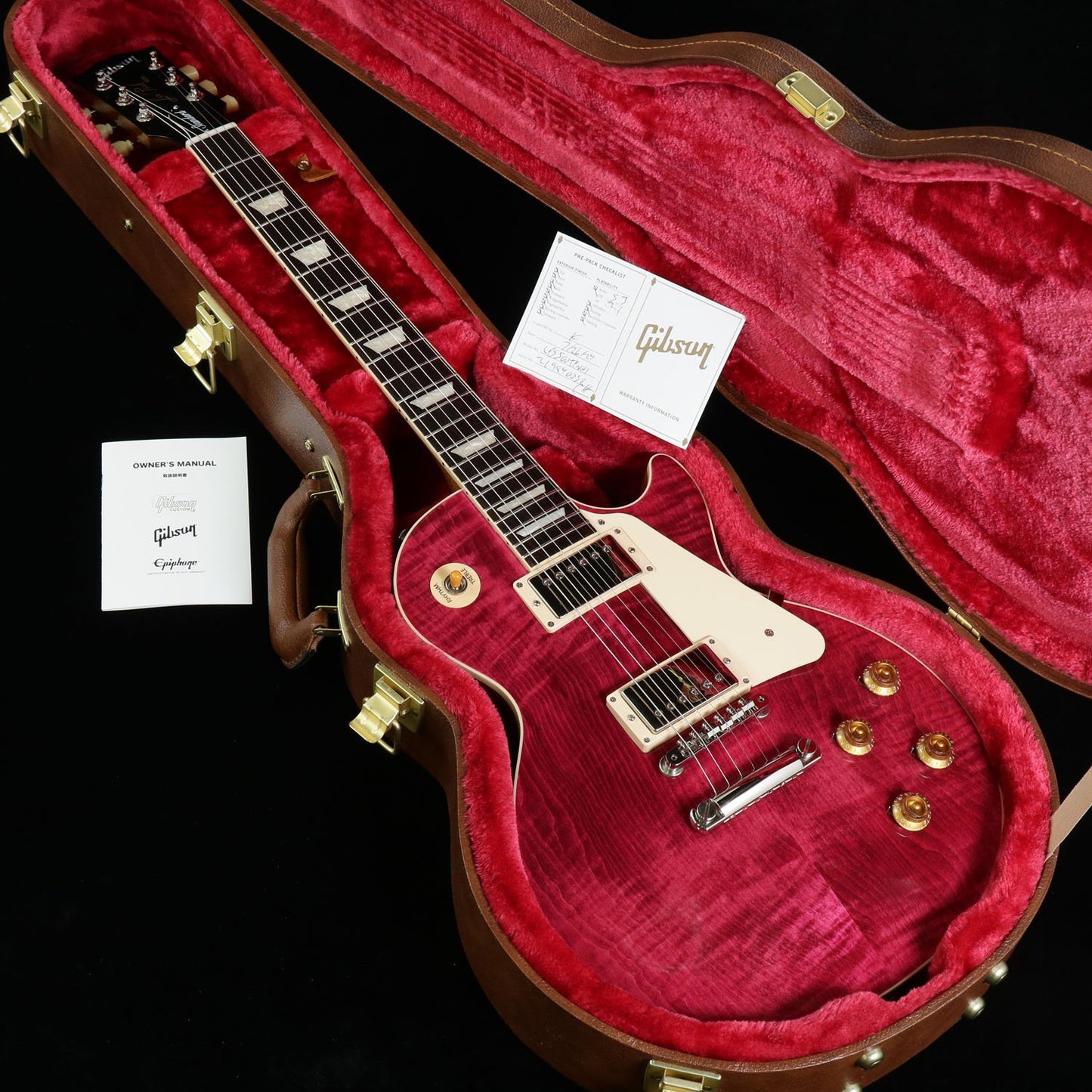 [SN 219840058] USED Gibson USA / Les Paul Standard 50s Figured Top Translucent Fuchsia [4.22kg/2024] [Custom Color Series] [08]