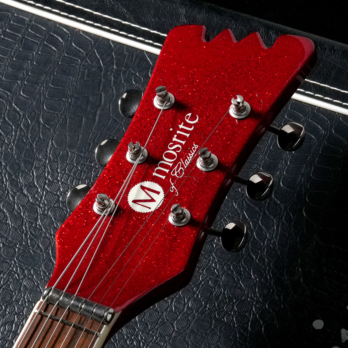 [SN 50012] USED MOSRITE / 50th Anniversary Model Red Sparkle [05]