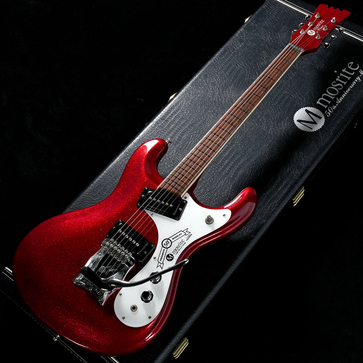 [SN 50012] USED MOSRITE / 50th Anniversary Model Red Sparkle [05]