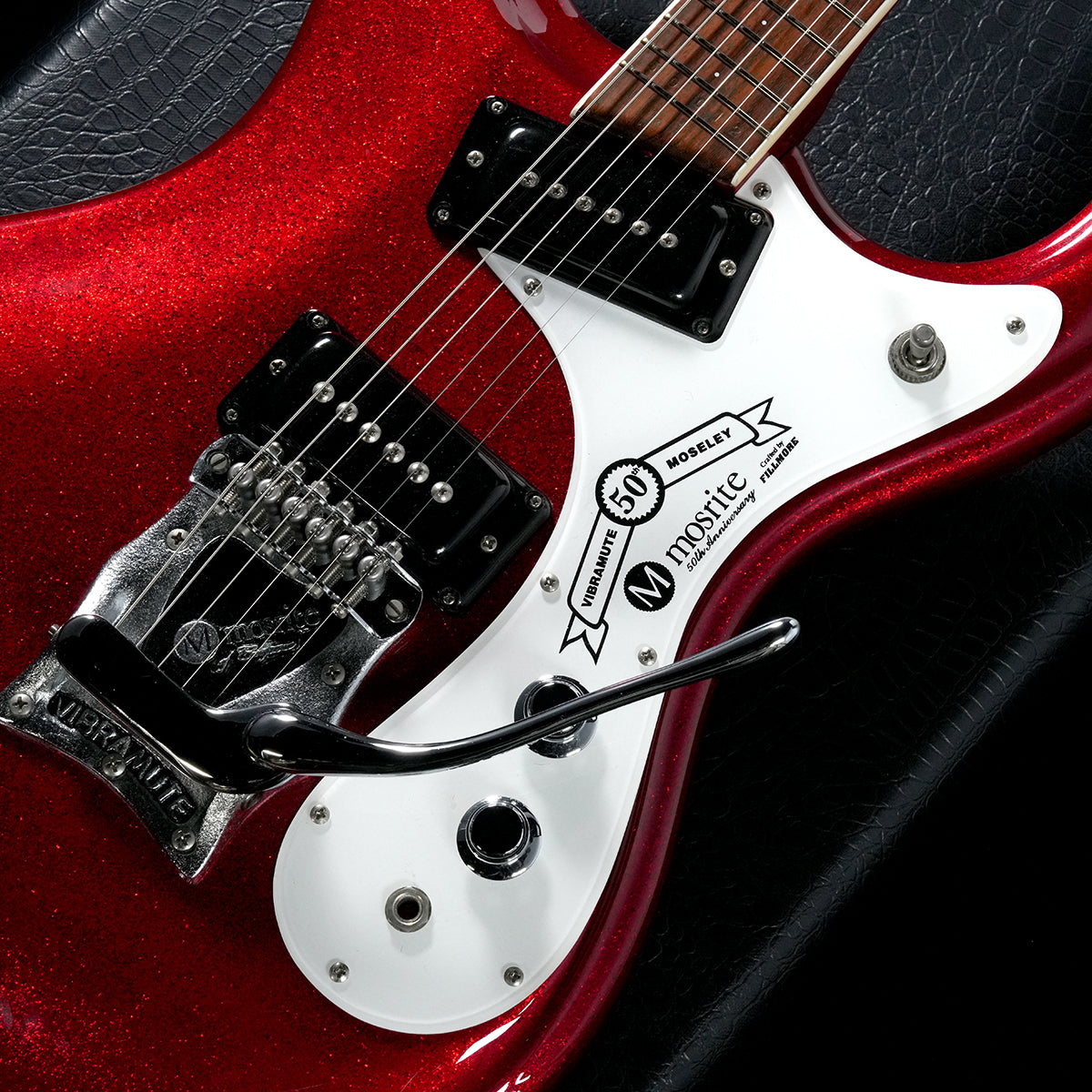 [SN 50012] USED MOSRITE / 50th Anniversary Model Red Sparkle [05]