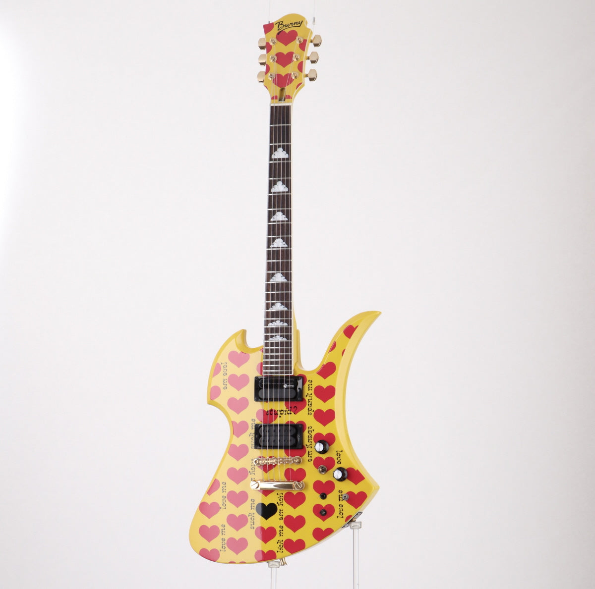完成品 BURNY USED / Music Ishibashi – [03] Heart Yellow MG-145S ギター
