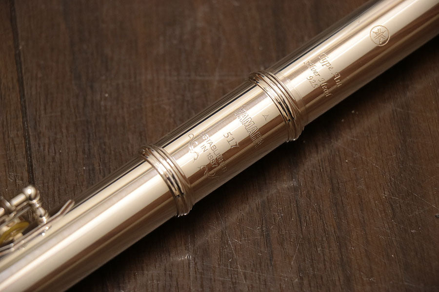 [SN 57667] USED YAMAHA / Yamaha YFL-517 Silver Head Flute [10]