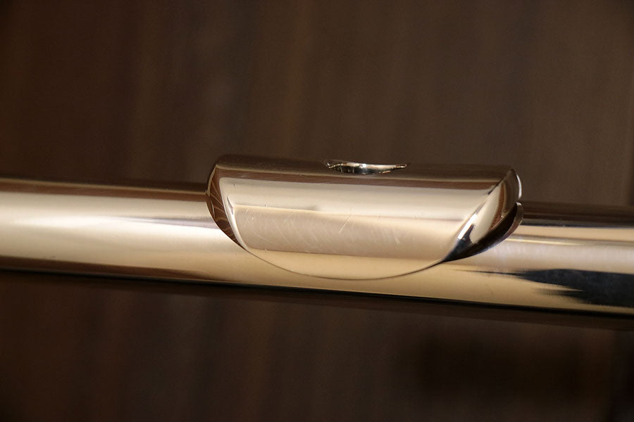 [SN 4715] USED YAMAHA / YAMAHA YFL-784H All silver flute [10]