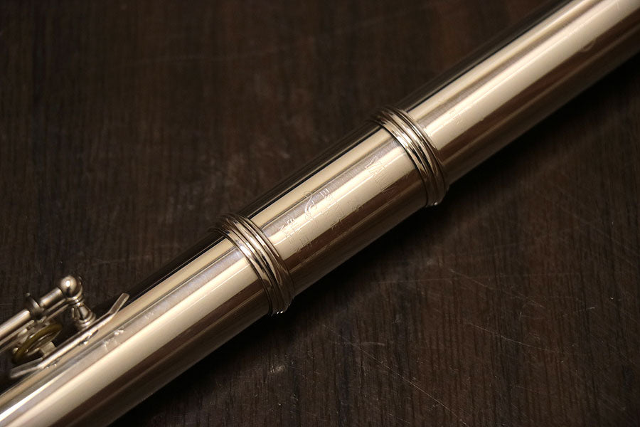 [SN 4715] USED YAMAHA / YAMAHA YFL-784H All silver flute [10]