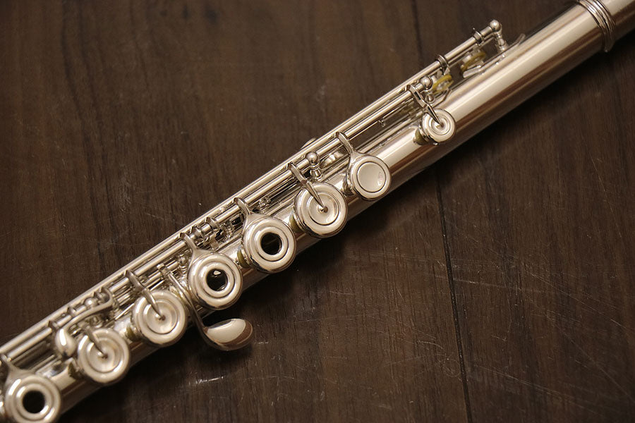 [SN 4715] USED YAMAHA / YAMAHA YFL-784H All silver flute [10]