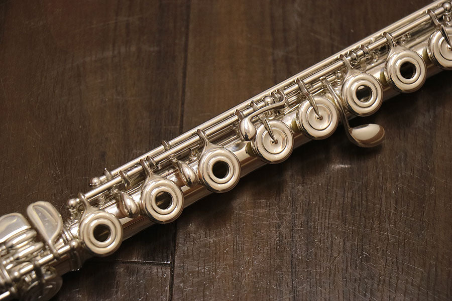 [SN 4715] USED YAMAHA / YAMAHA YFL-784H All silver flute [10]