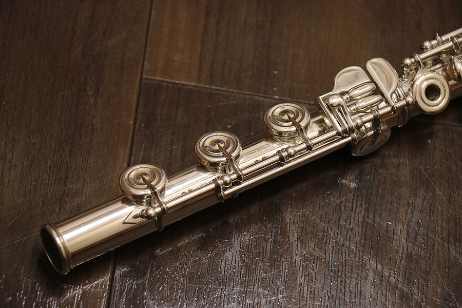 [SN 4715] USED YAMAHA / YAMAHA YFL-784H All silver flute [10]