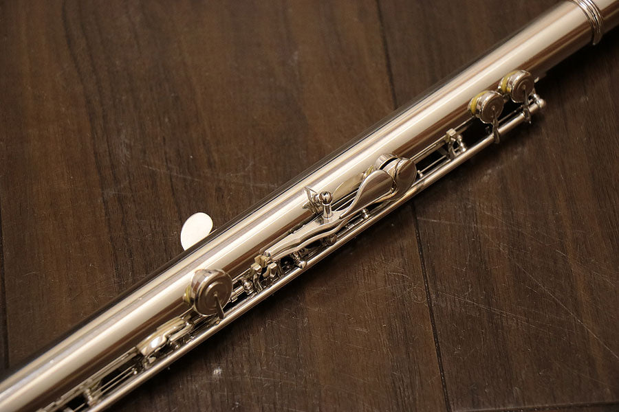 [SN 4715] USED YAMAHA / YAMAHA YFL-784H All silver flute [10]