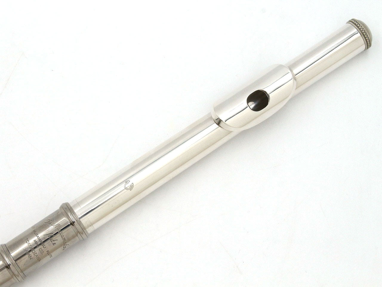 [SN B4327] USED MURAMATSU / Flute M-120 Silver Head Tube [09]