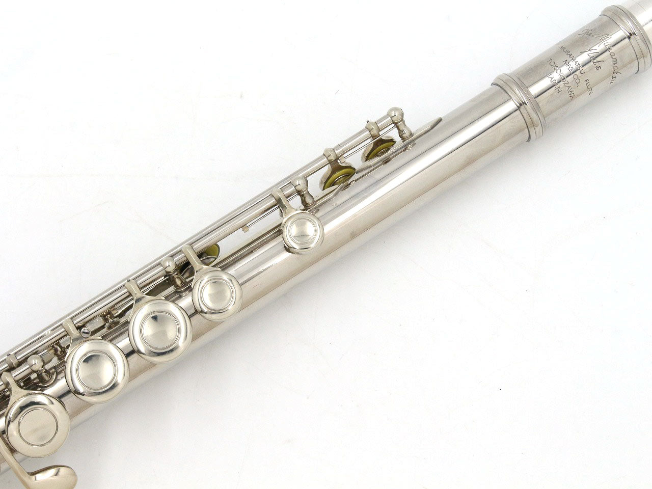 [SN B4327] USED MURAMATSU / Flute M-120 Silver Head Tube [09]