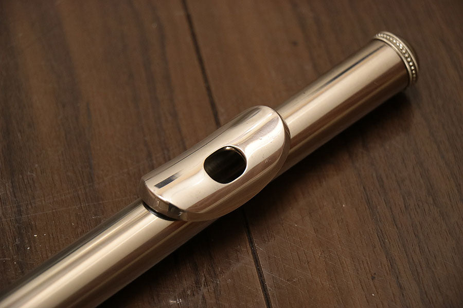 [SN Z6298] USED MURAMATSU M-85 Lip Silver Flute [10]