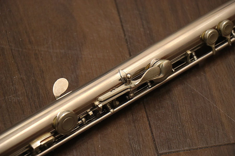 [SN Z6298] USED MURAMATSU M-85 Lip Silver Flute [10]