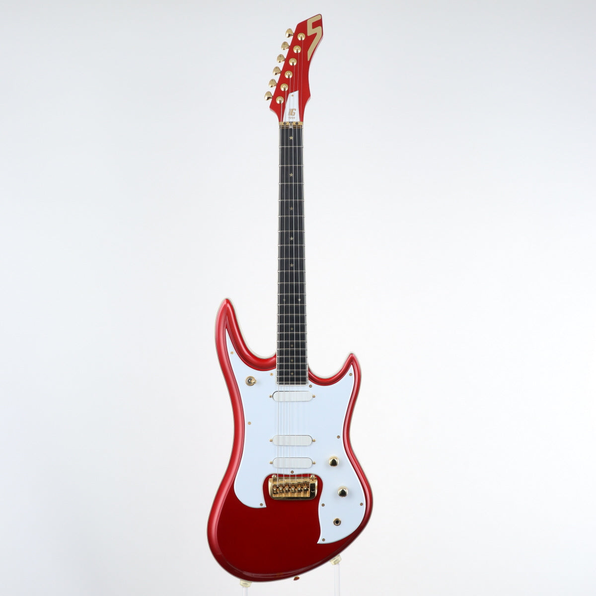 USED Guyatone Guyatone / Sharp 5 CUSTOM LG-2100M MKII Metallic Red [20]