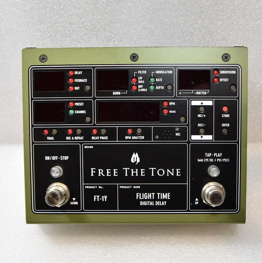 [SN 413A430] USED FREE THE TONE / FT-1Y / Flight Time Digital Delay [12]