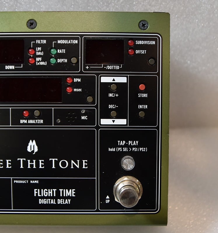 [SN 413A430] USED FREE THE TONE / FT-1Y / Flight Time Digital Delay [12]