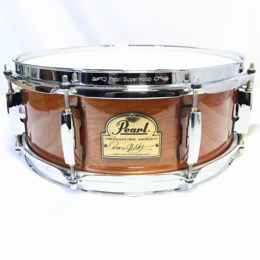 USED PEARL / OH1350 13x5 Omar Hakim Signature Pearl Snare Drum [08]