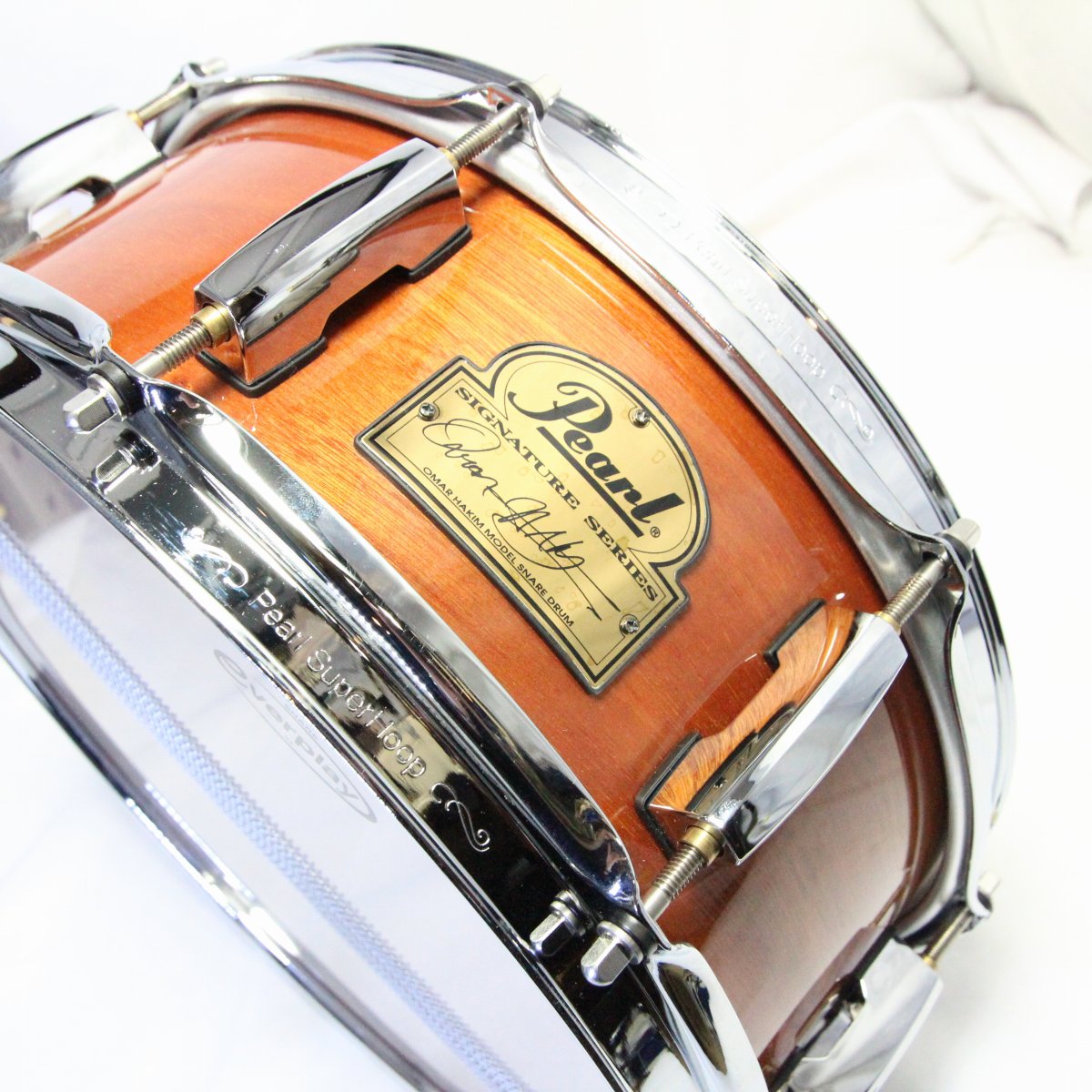 USED PEARL / OH1350 13x5 Omar Hakim Signature Pearl Snare Drum [08]