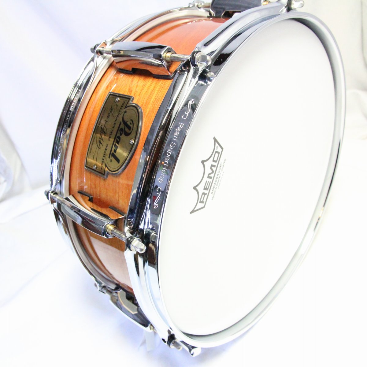 USED PEARL / OH1350 13x5 Omar Hakim Signature Pearl Snare Drum [08]