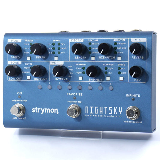 [SN S21-71711] USED STRYMON / NIGHTSKY Time-Warped Reverberator [08]