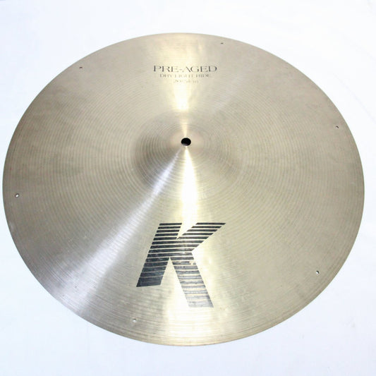 USED ZILDJIAN / K 20" PRE-AGED DRY LIGHT RIDE 2050g K Zildjian Ride Cymbal [08]