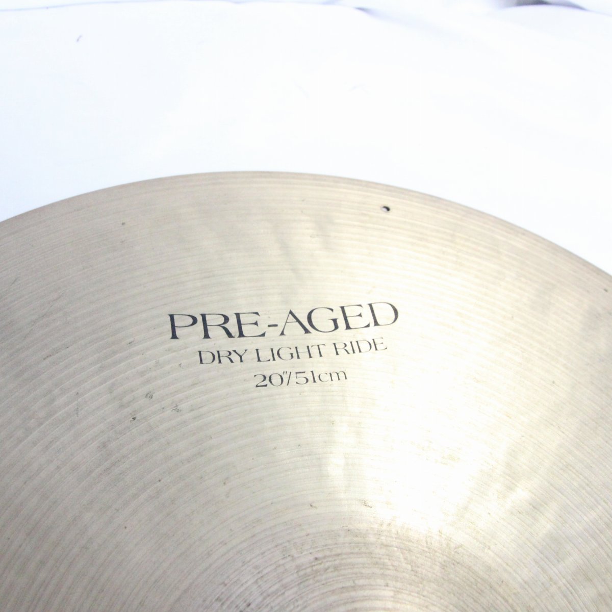 USED ZILDJIAN / K 20" PRE-AGED DRY LIGHT RIDE 2050g K Zildjian Ride Cymbal [08]