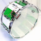 USED LUDWIG / 70s VISTALITE 14x6.5 Green/White Stripe [08]