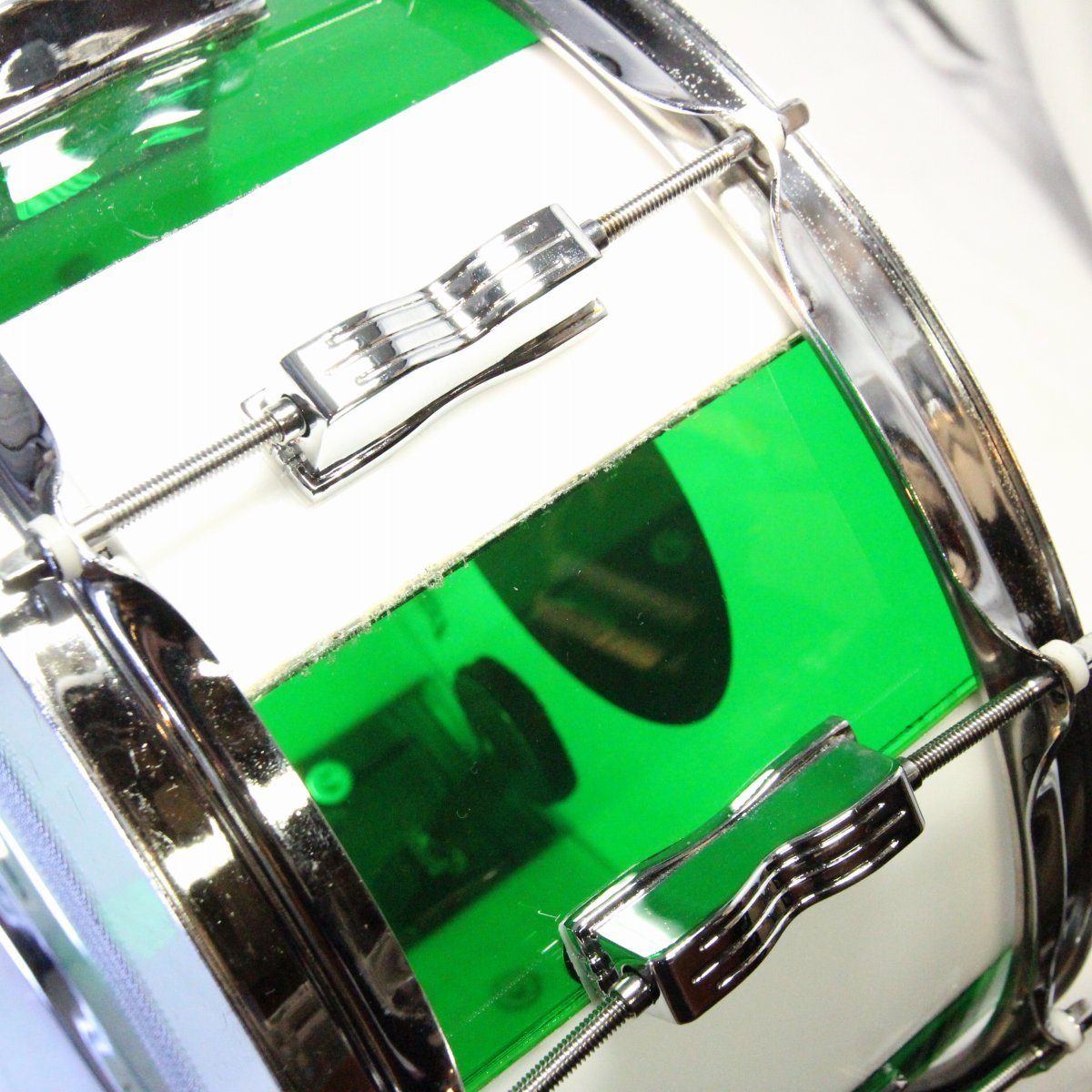 USED LUDWIG / 70s VISTALITE 14x6.5 Green/White Stripe [08]