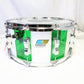 USED LUDWIG / 70s VISTALITE 14x6.5 Green/White Stripe [08]