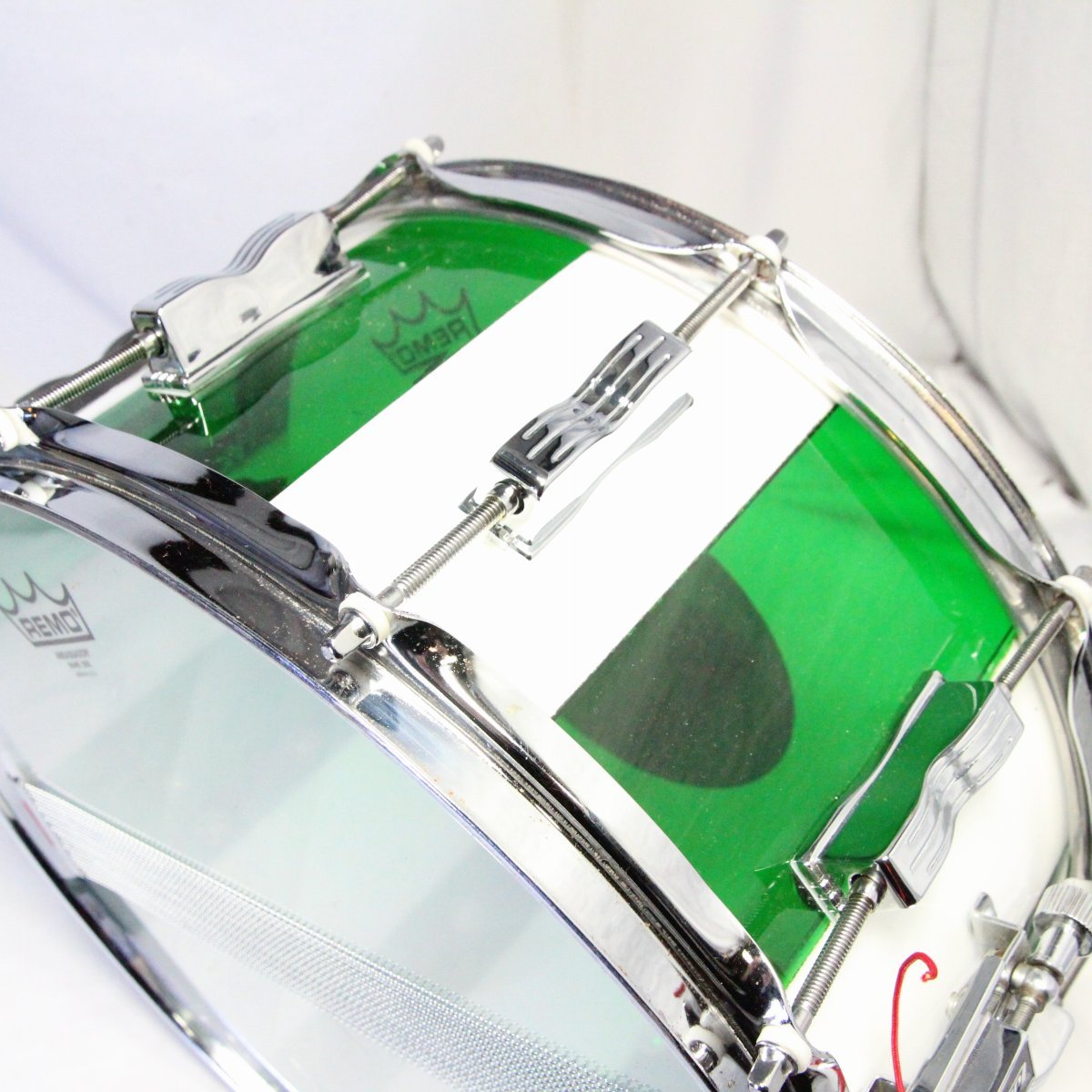 USED LUDWIG / 70s VISTALITE 14x6.5 Green/White Stripe [08]