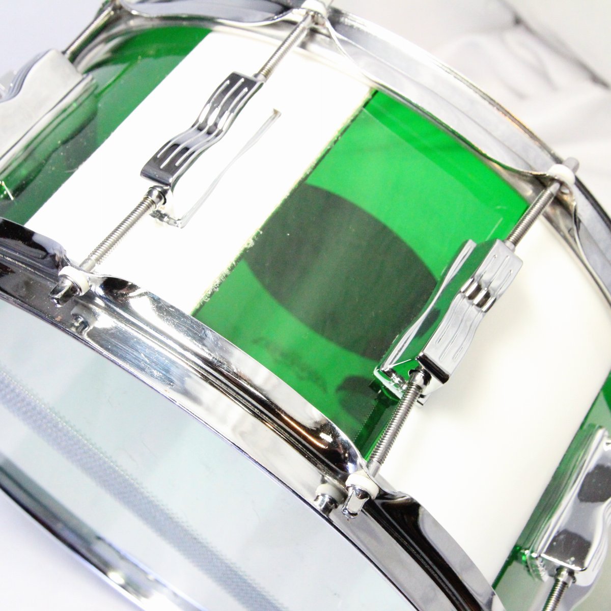 USED LUDWIG / 70s VISTALITE 14x6.5 Green/White Stripe [08]