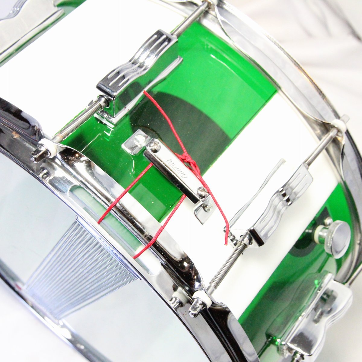 USED LUDWIG / 70s VISTALITE 14x6.5 Green/White Stripe [08]