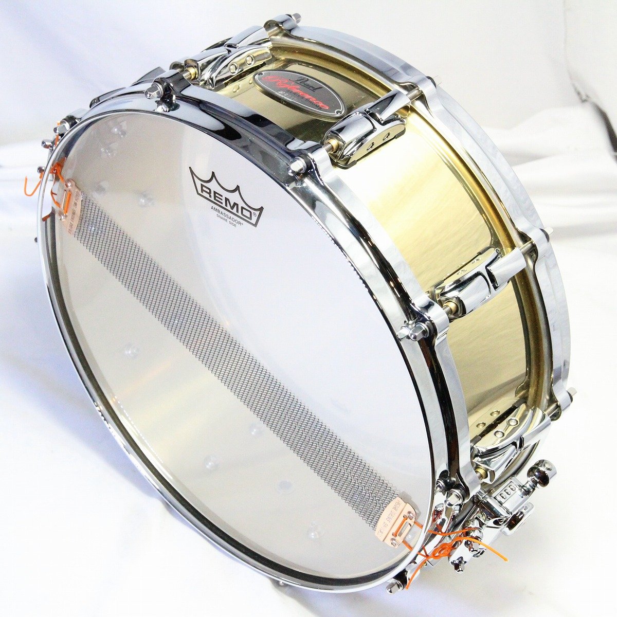 USED PEARL / RFB1450 Reference Brass Snare 14×5 Pearl Reference Snare Drum [08]