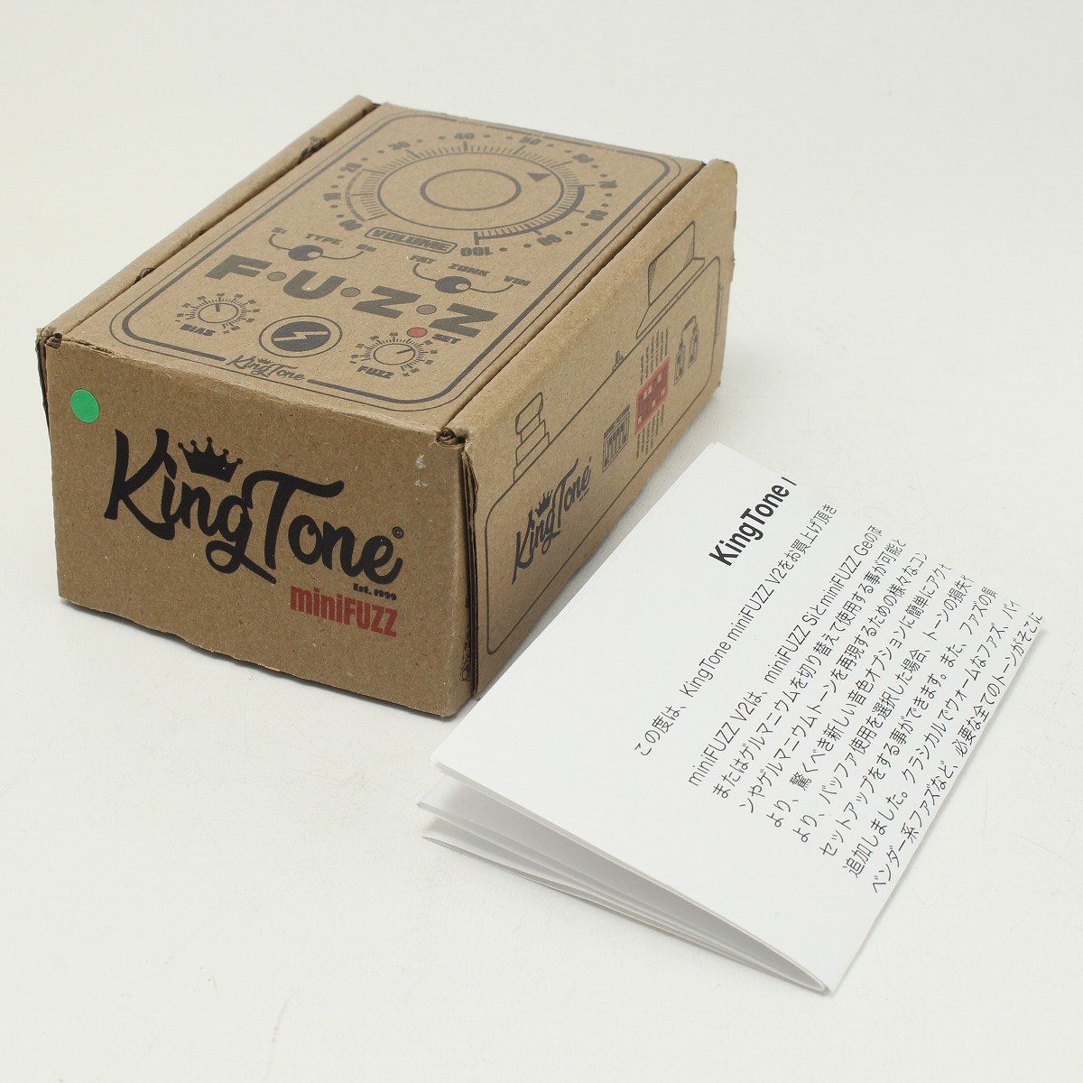 [SN MF60084] USED KING TONE GUITAR / miniFUZZ V2 [03]