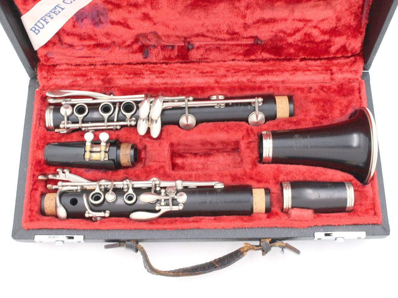 [SN 249993] USED Buffet Crampon / Clarinet C13 NP, all tampos replaced [09]