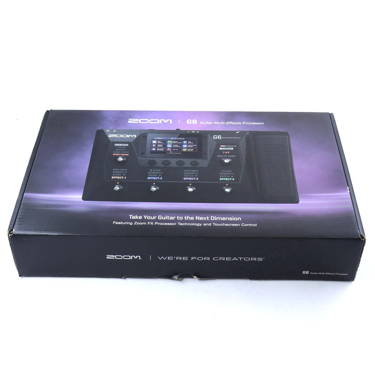 [SN C62013835] USED ZOOM / G6 / Multi-Effects Processor &amp; CBG-6 [08]