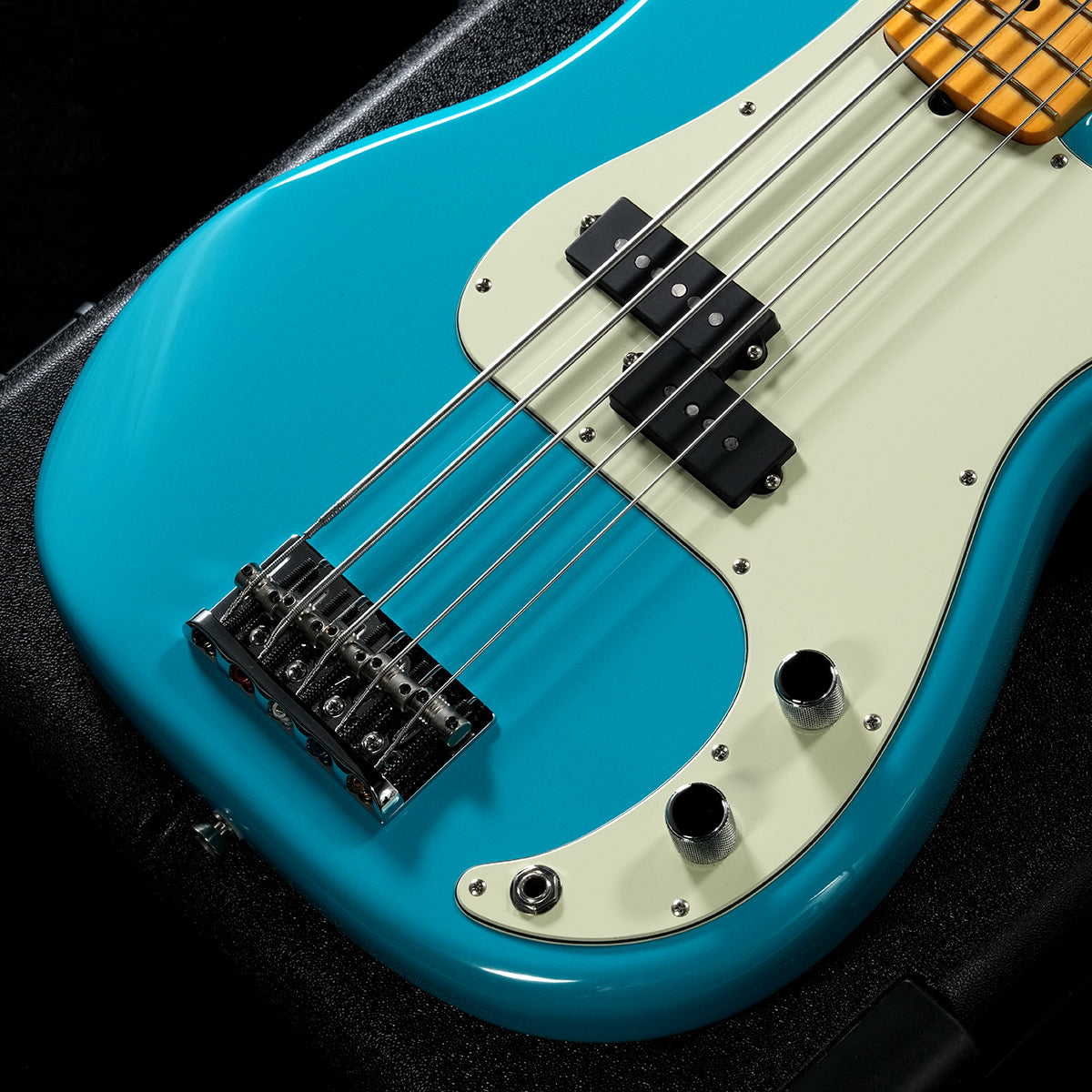 [SN US23117960] USED Fender USA / American Professional II Precision Bass V Miami Blue 2023 [05]