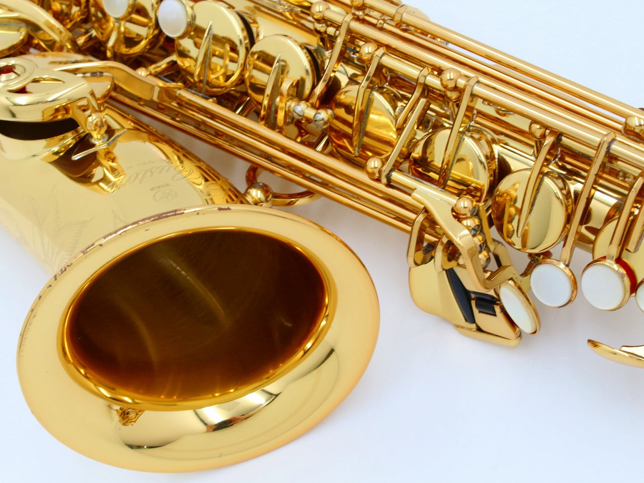 [SN E77140] USED YAMAHA / Alto saxophone YAS-875 current model, all tampoed [09]