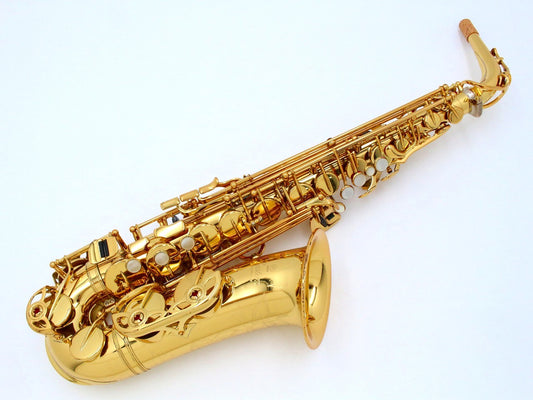 [SN E77140] USED YAMAHA / Alto saxophone YAS-875 current model, all tampoed [09]