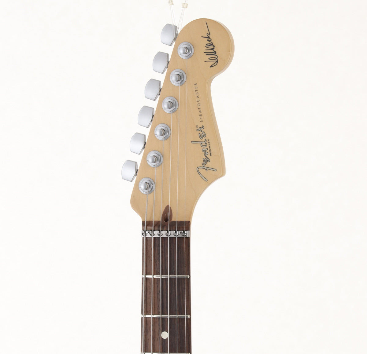 [SN SZ6002429] USED FENDER USA / Jeff Beck Stratocaster Olympic White [03]