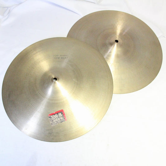 USED ZILDJIAN / A70s 15" New Beat Hihat 952/1614g 70s New Beat Hihat [08]