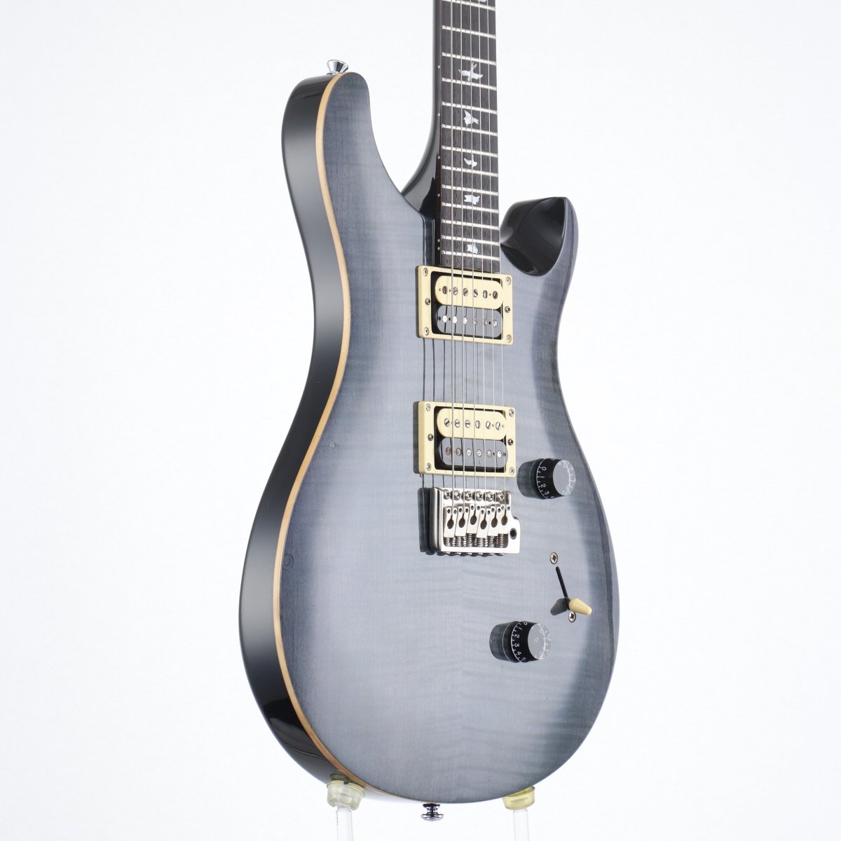[SN R24285] USED Paul Reed Smith (PRS) / SE Custom 24 Beveled Top Script Logo Faded Gray Black [12]