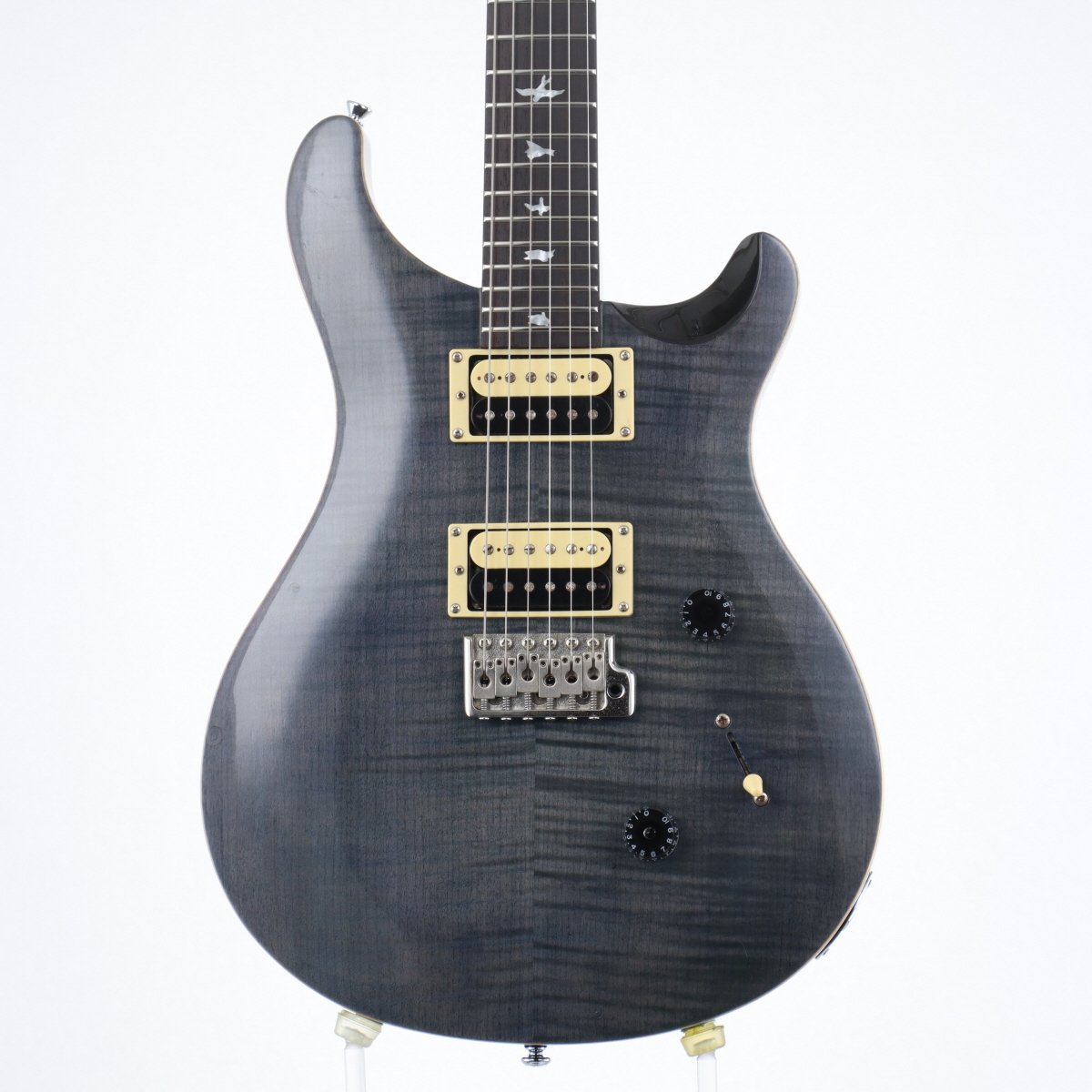 [SN R24285] USED Paul Reed Smith (PRS) / SE Custom 24 Beveled Top Script Logo Faded Gray Black [12]