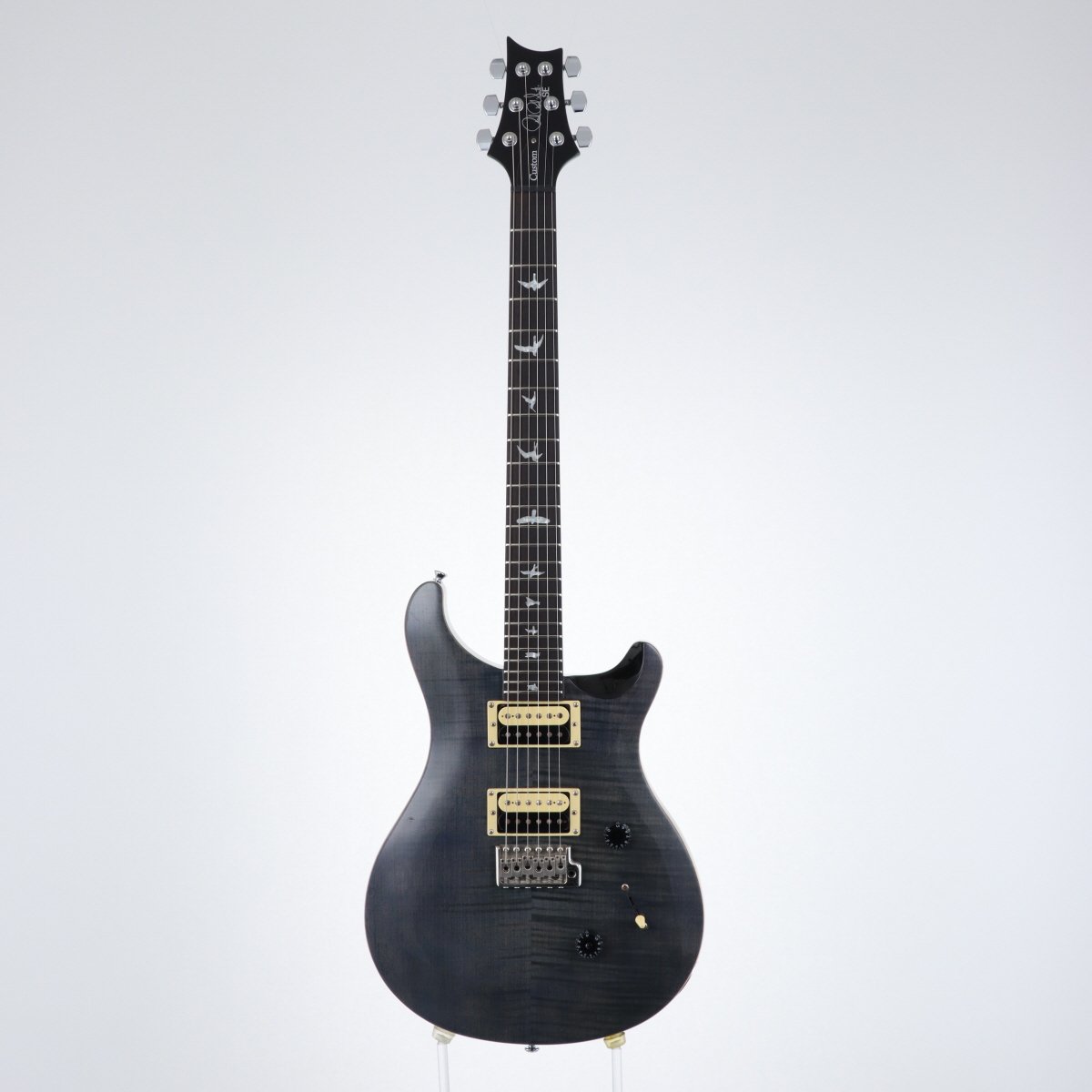 [SN R24285] USED Paul Reed Smith (PRS) / SE Custom 24 Beveled Top Script Logo Faded Gray Black [12]