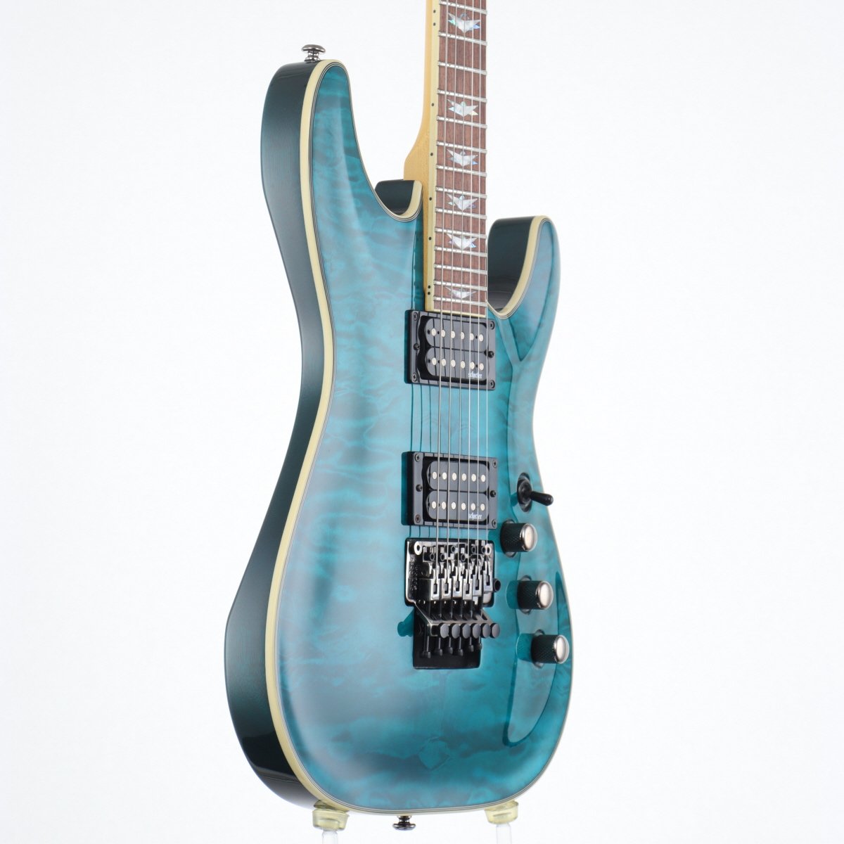 [SN IW17080866] USED SCHECTER / AD-OM-EXT-6 FR / OMEN Extreme-6 Trans Ocean Blue [12]