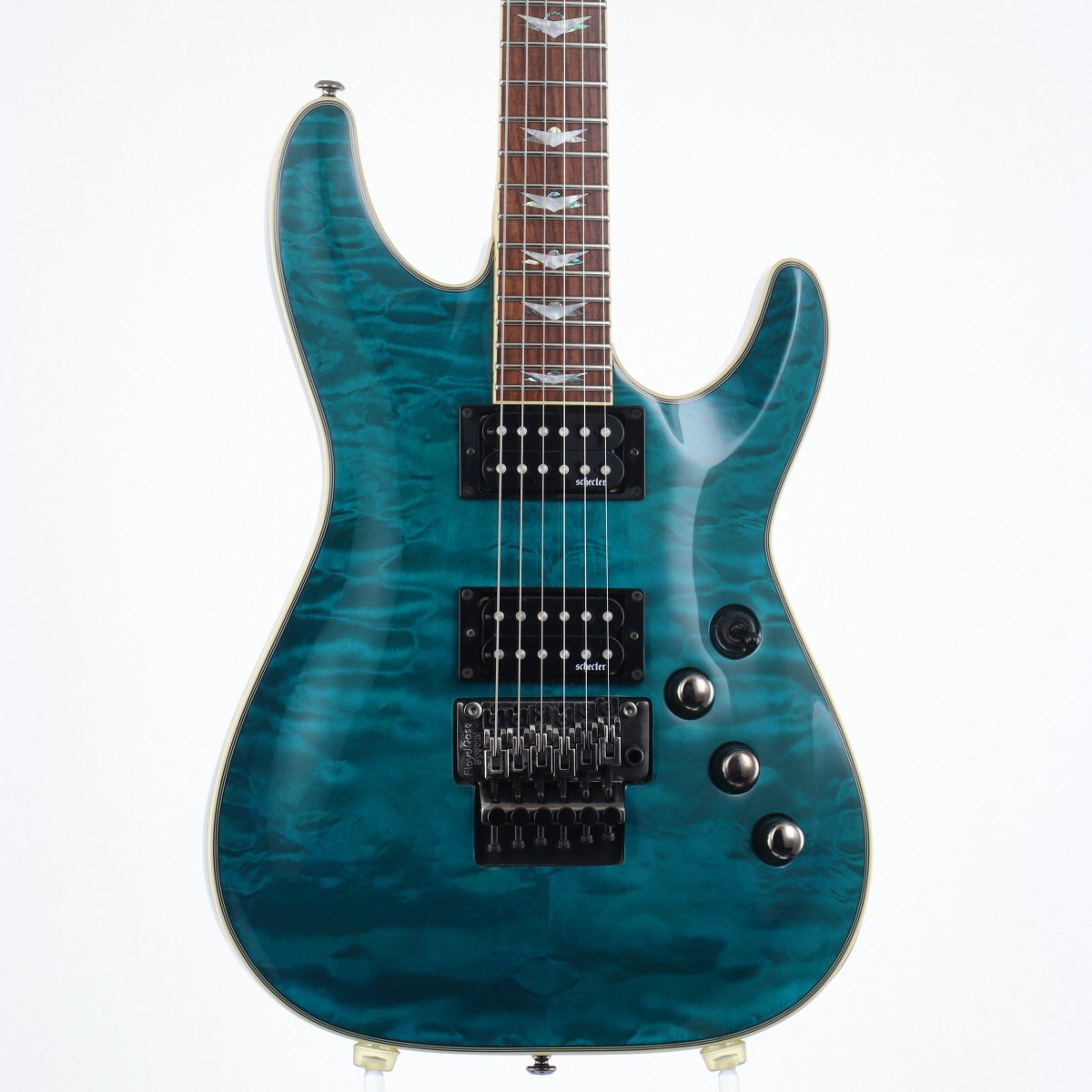 [SN IW17080866] USED SCHECTER / AD-OM-EXT-6 FR / OMEN Extreme-6 Trans Ocean Blue [12]