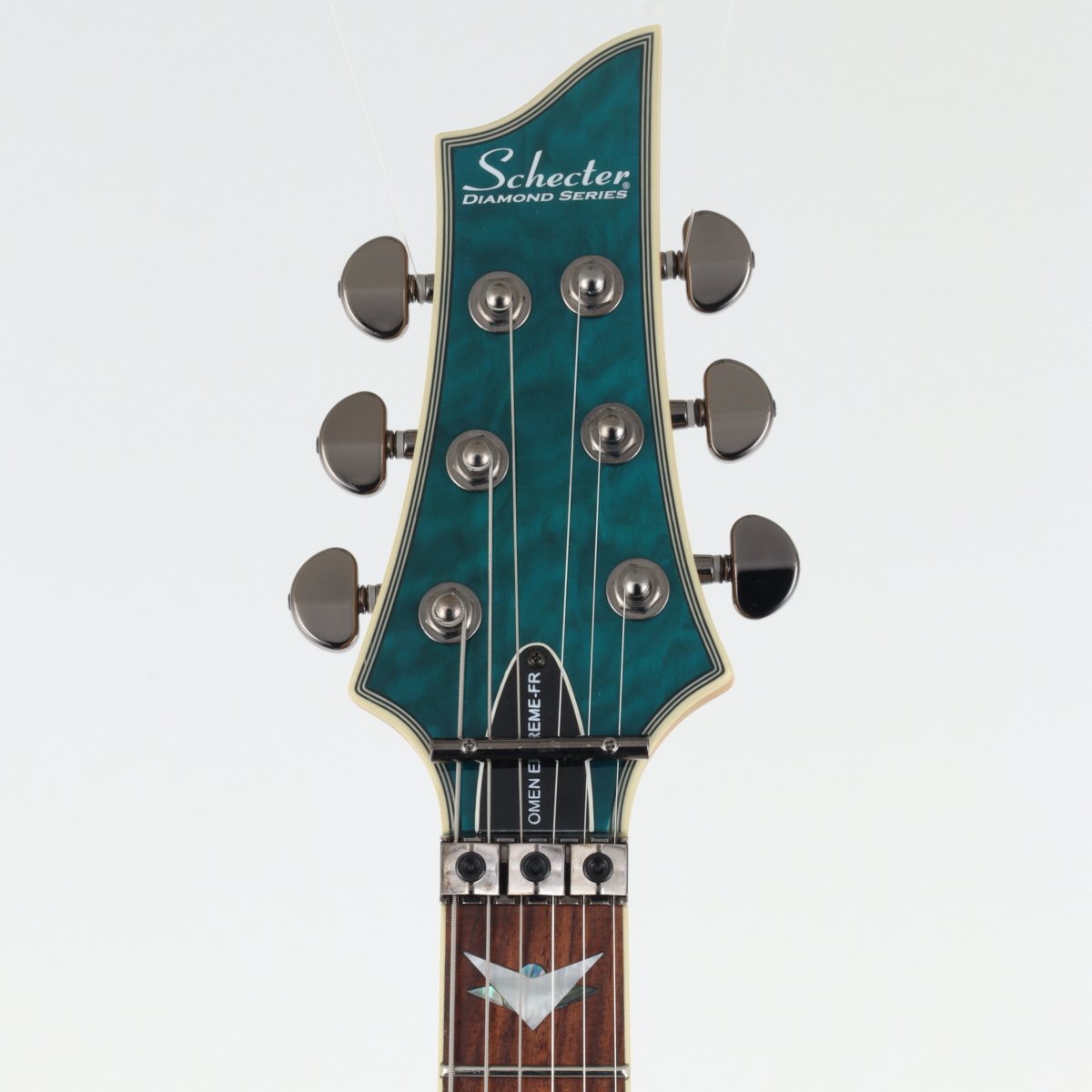 [SN IW17080866] USED SCHECTER / AD-OM-EXT-6 FR / OMEN Extreme-6 Trans Ocean Blue [12]