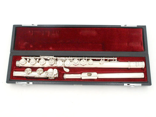 [SN 017720] USED YAMAHA / Flute YFL-451, head tube silver, all tampos replaced [09]